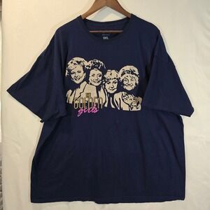 The Golden Girls Graphic T Shirt 3XL Navy Blue ABC Studios TV Show